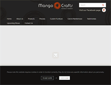 Tablet Screenshot of mangocrafts.com